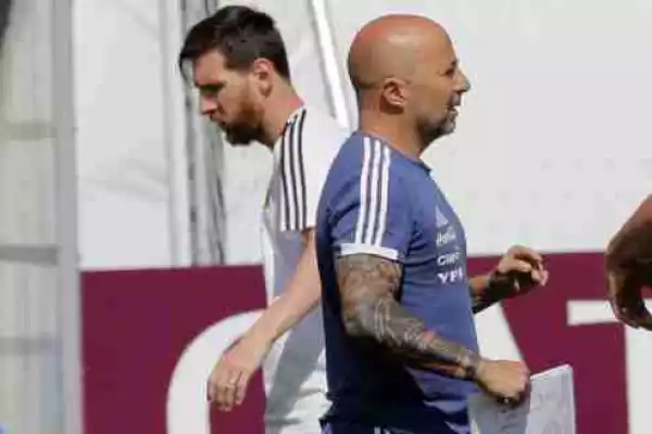  Argentina Coach, Sampaoli, Reveals What Messi Will Do To Super Eagles